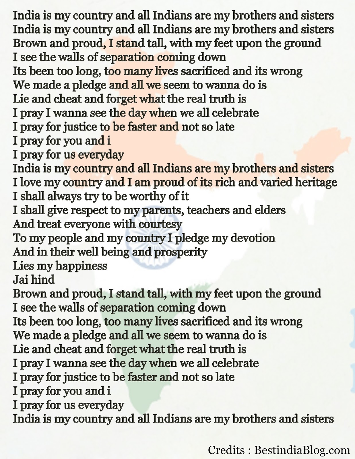 Essays on what the national anthem means to me